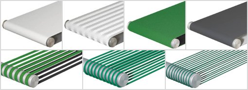 cintas transportadoras de pvc y poliuretano