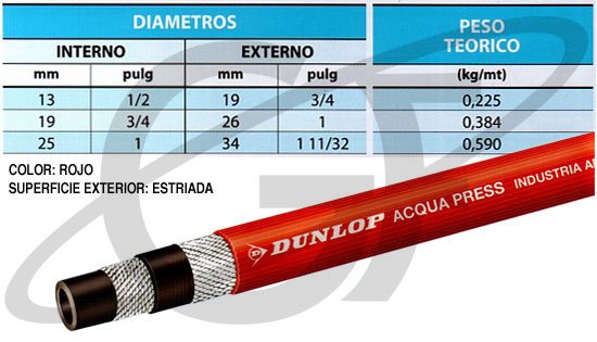 Manguera Dunlop Acqua Press