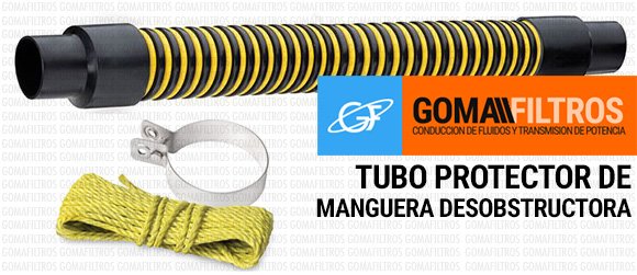 tubo protector de manguera