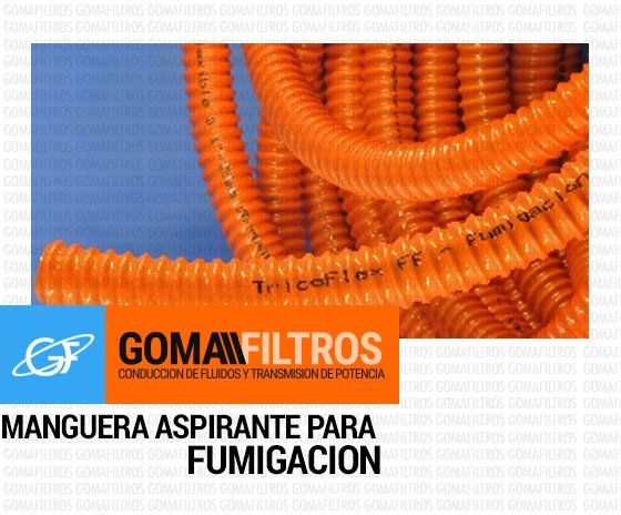 Manguera Fumigación Tricoflex FF Aspirante Extra Flexible